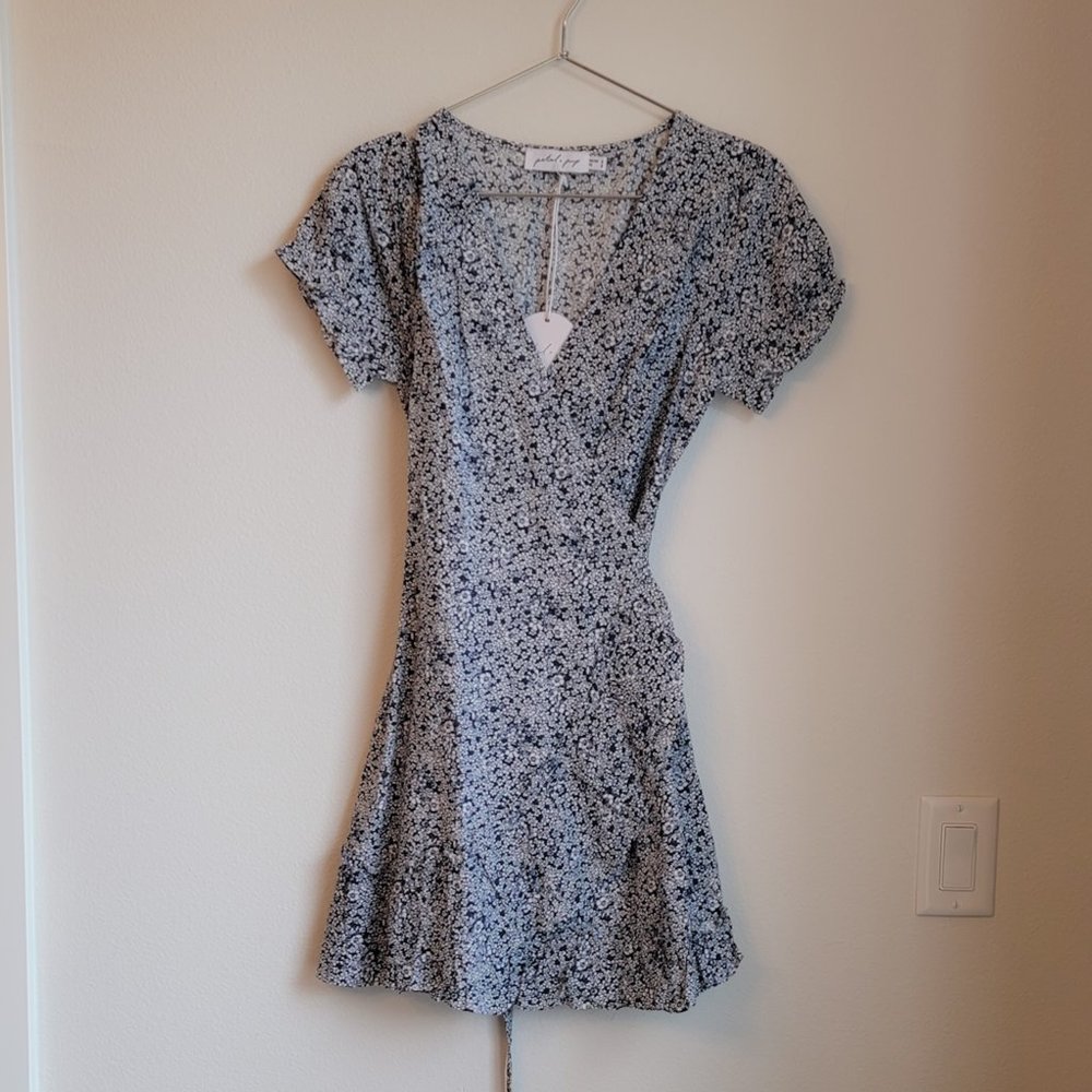 Petal & Pup - Zaire Wrap Dress Navy - NWT - Size 2